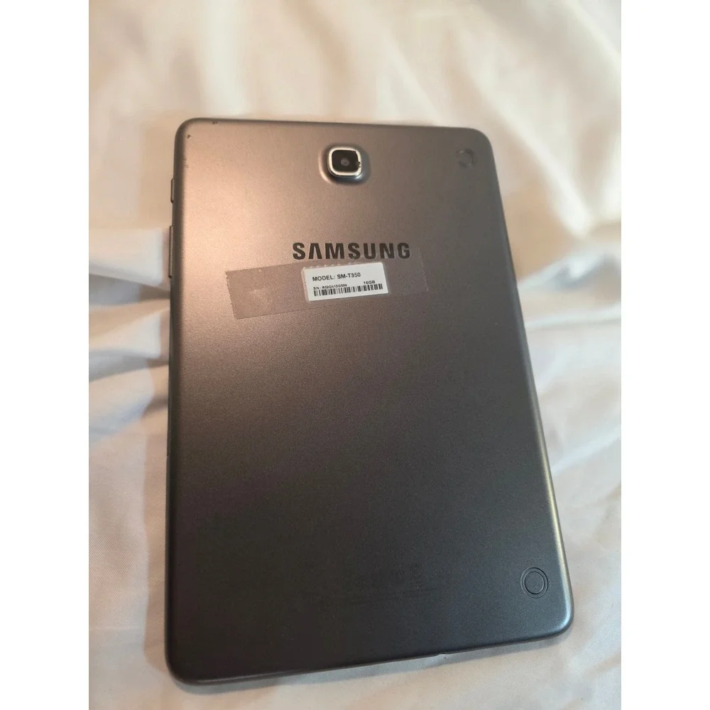 Samsung Galaxy Tab A 8.0 SM-T350 16GB Smoky Titanium Android Tablet not reset